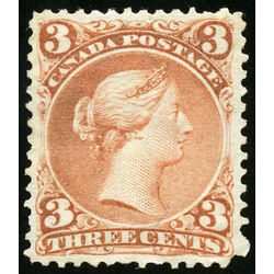 canada stamp 25 queen victoria 3 1868 m vf 001