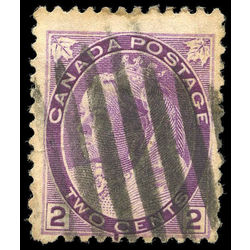 canada stamp 76iv queen victoria 2 1899 u vg 002