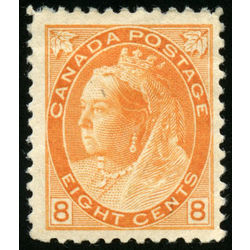 canada stamp 82 queen victoria 8 1898 m vf 001
