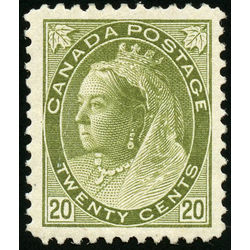 canada stamp 84 queen victoria 20 1900 m vf 001