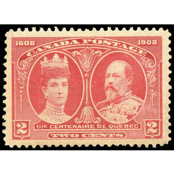 canada stamp 98 king edward vii queen alexandra 2 1908 m xfnh 001
