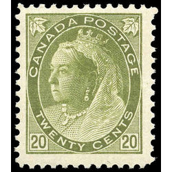 canada stamp 84 queen victoria 20 1900 m vf 003