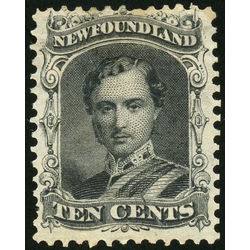 newfoundland stamp 27a prince albert 10 1866