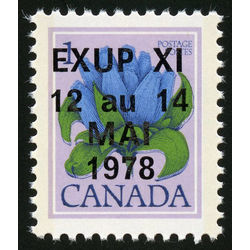 canada stamp 705iii bottle gentian 1 1977