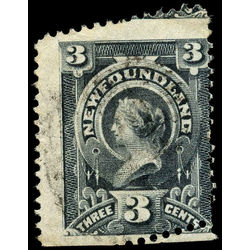 newfoundland stamp 60 queen victoria 3 1890 u 001