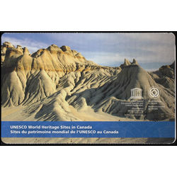 canada stamp bk booklets bk628 unesco world heritage sites in canada 2015