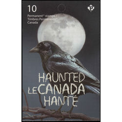 canada stamp bk booklets bk630 haunted canada 2 2015