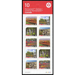 canada stamp bk booklets bk638 unesco world heritage sites in canada 2016