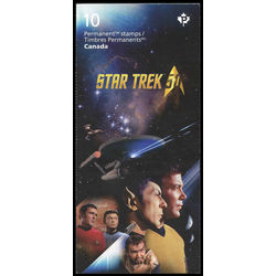 canada stamp bk booklets bk648 star trek 2016