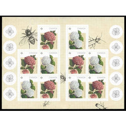 canada stamp 2900a hydrangeas 2016