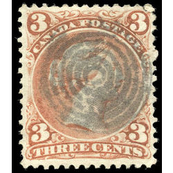 canada stamp 25 queen victoria 3 1868 u vf 004