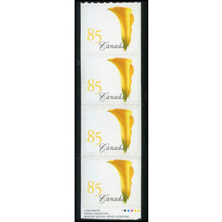 canada stamp 2073 yellow calla lily 85 2004 m vfnh strip 4