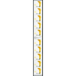 canada stamp 2073 yellow calla lily 85 2004 m vfnh repair strip