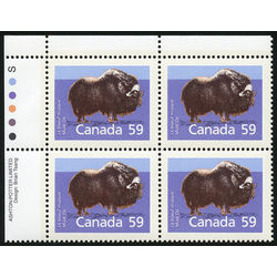 canada stamp 1174i musk ox 59 1989 PB