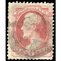 us stamp postage issues 137 lincoln 6 1870 u 001