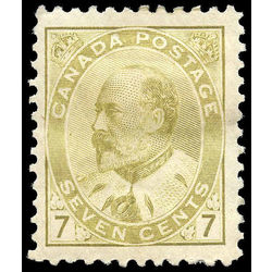 canada stamp 92ii edward vii 7 1903 m f 001