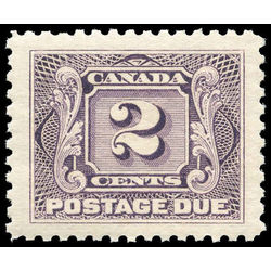 canada stamp j postage due j2 first postage due issue 2 1906 m vf 001