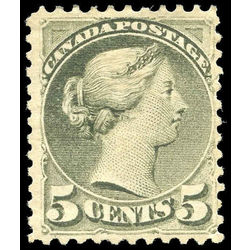 canada stamp 38a queen victoria 5 1870 m f 001