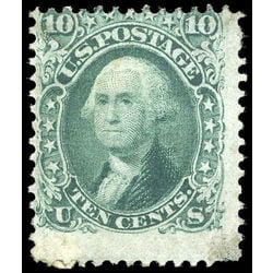 us stamp postage issues 68 washington 10 1861 m 001