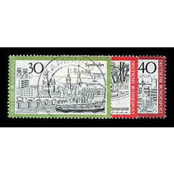 germany stamp 1106 09 10 town type of 1969 1973