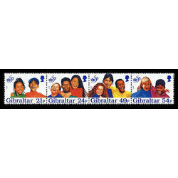 gibraltar stamp 715 unicef 1996