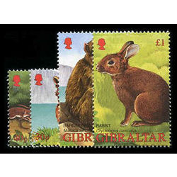 gibraltar stamp 909 12 wildlife 2002