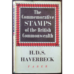 the commerative stamps of the british commonwealth by haverbeck first printing 1955 used