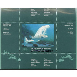 quebec wildlife habitat conservation stamp qw07d belugas by daniel grenier 7 1994