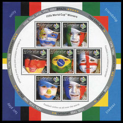 gibraltar stamp 1039 world cup 2006