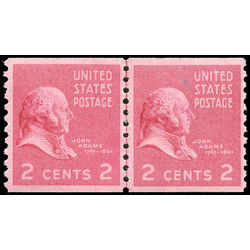 us stamp postage issues 841lpa john adams 1939