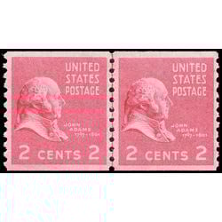 us stamp postage issues 841lpa john adams 1939