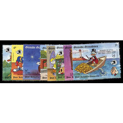 grenada grenadines stamp 1098 105 mint disney inc 1989