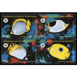 micronesia stamp 274 world wildlife fund 1997