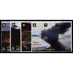 montserrat stamp 957 60 eclipse of the sun 1998