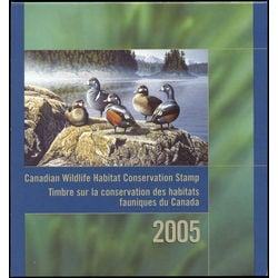 canadian wildlife habitat conservation stamp fwh21 harlequin ducks 8 50 2005