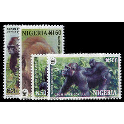 nigeria stamp 802 805 wolrd wildlife fund 2008