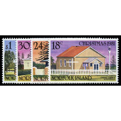 norfolk island stamp 283 6 royal wedding 1981