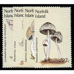 norfolk island stamp 306 9 local mushroom 1983