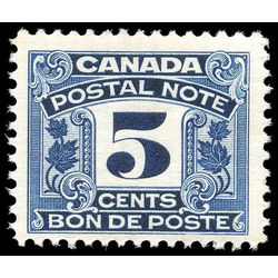 canada revenue stamp fps7 postal note scrip first issue 5 1932