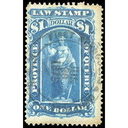 canada revenue stamp ql24 law stamps 1 1871