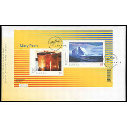 canada stamp 2212 art canada mary pratt 2007 FDC