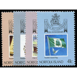 norfolk island stamp 457 60 self govermment 10th anniv 1989