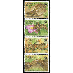 norfolk island stamp 596 world wildlife fund 1996
