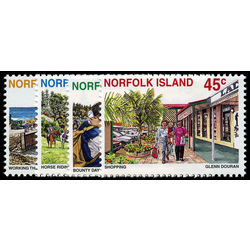 norfolk island stamp 606 9 tourism 1996