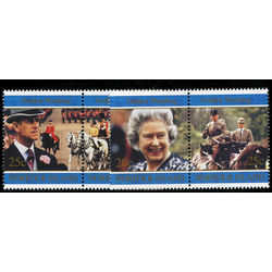 norfolk island stamp 627 30 queen elizabeth prince phil 1997