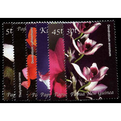 papouasie nouvelle guinee stamp 1030 35 flowers 2002