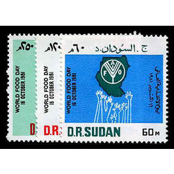 sudan stamp 329 31 world food day 1983