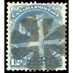 canada stamp 28 queen victoria 12 1868 u vf 002