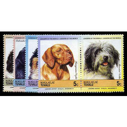 tuvalu nukulaelae stamp 35 8 dogs 1985
