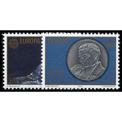 yugoslavie stamp 1467 68 europa 1980